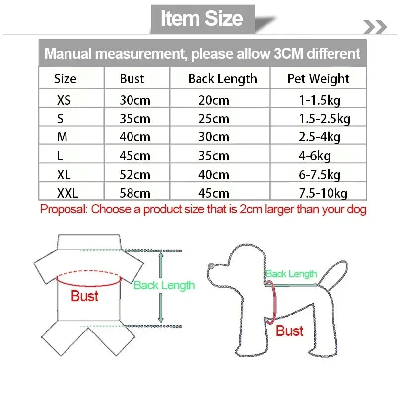 Petique Joy, petiquejoy.com,Warm Jumpsuit Small Medium Dogs Cats