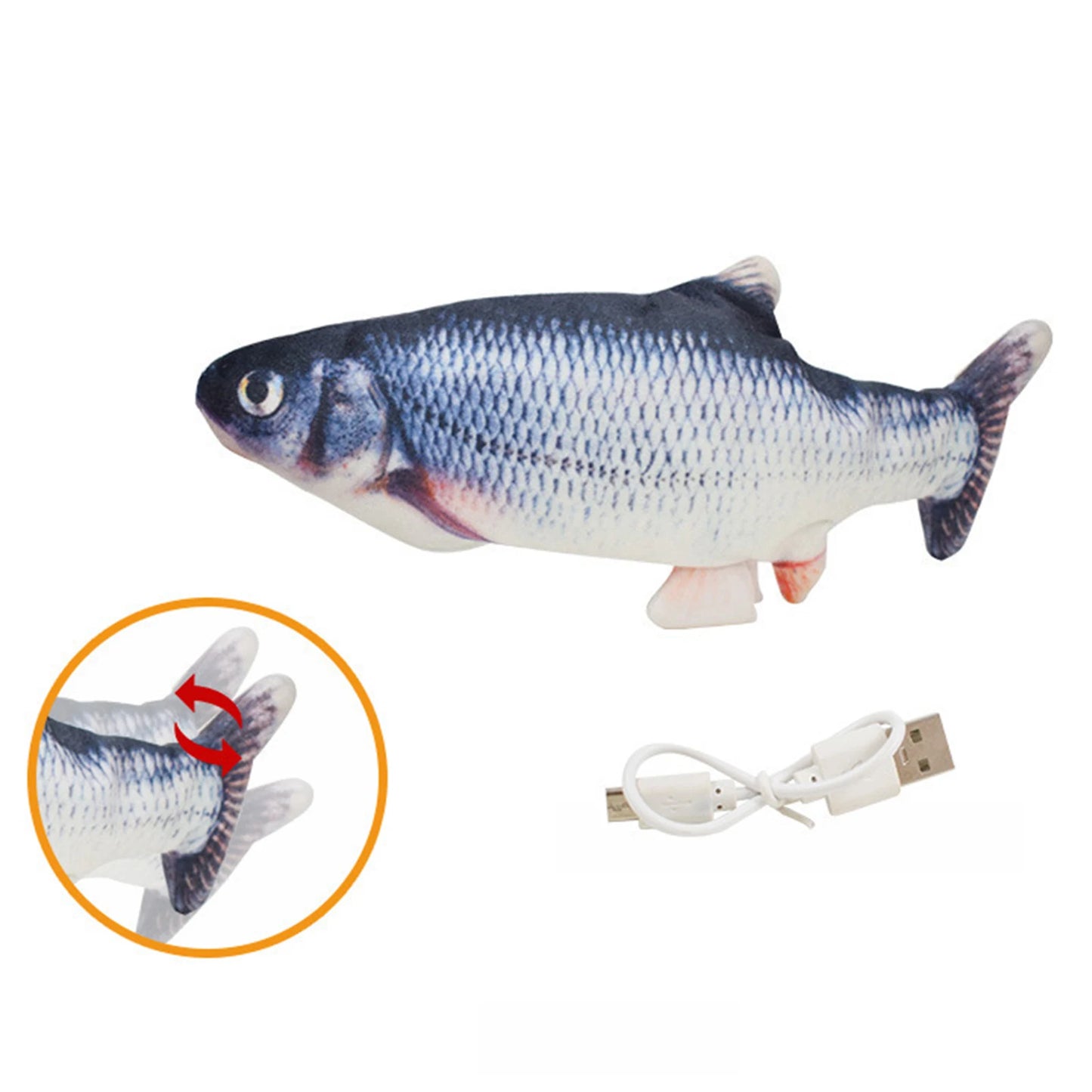 petique Joy, petiquejoy.com, Electric Moving Fish Cat Toy