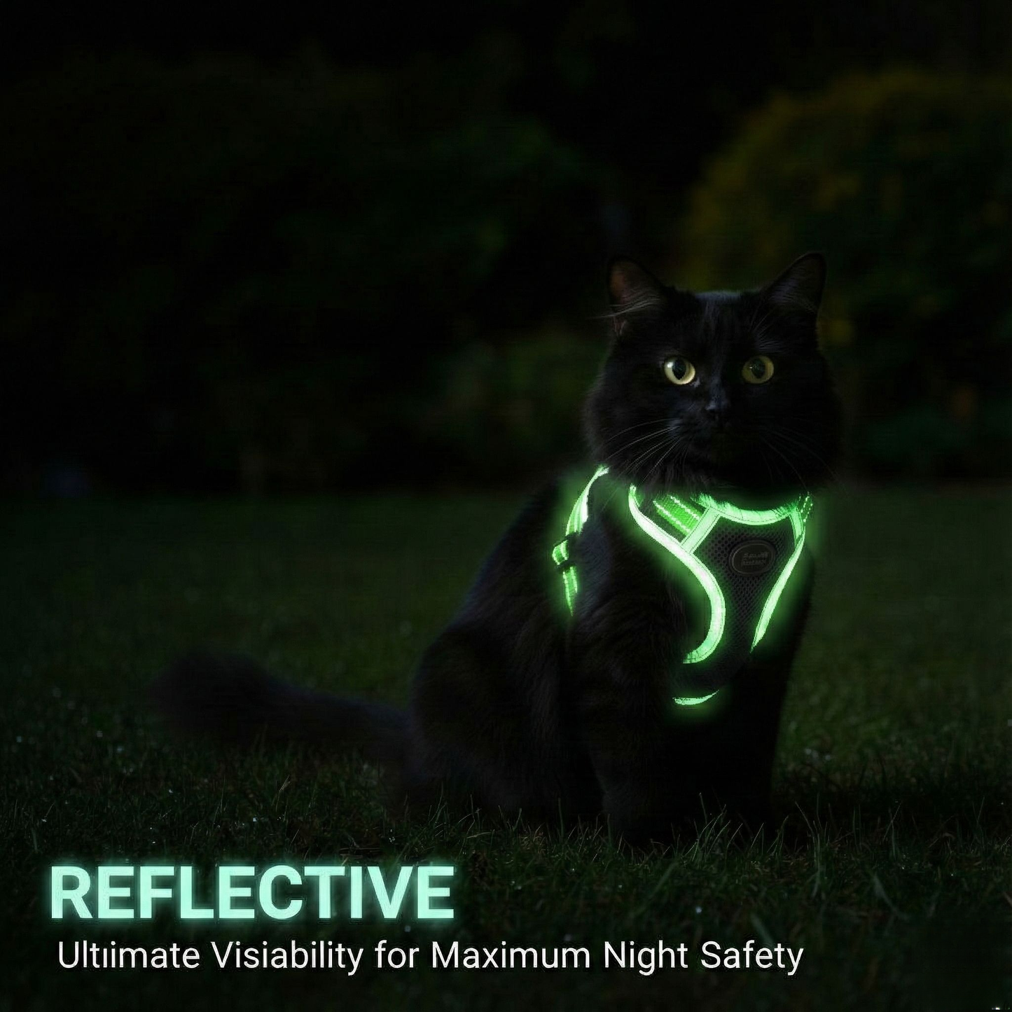 No-Escape Cat Harness & Leash Set – Soft, Secure & Adventure-Ready