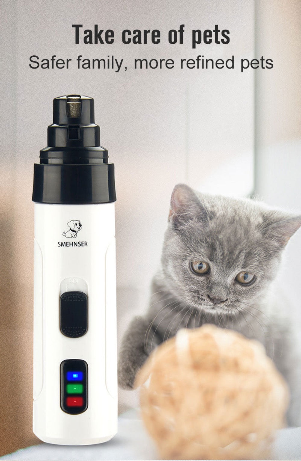 Cordless Pet Nail Trimmer