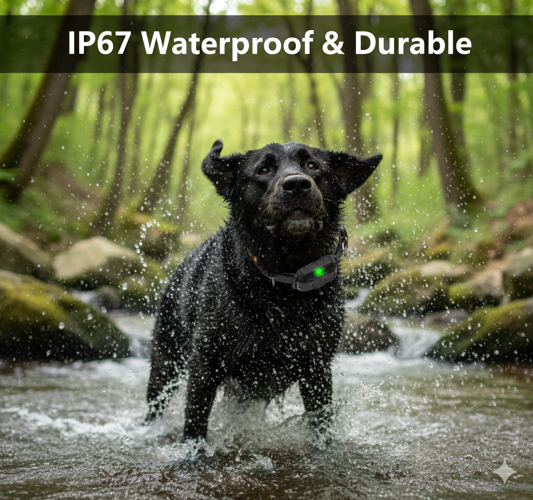 BarkGuard 2700™ – Long-Range Waterproof Dog Training Collar with Remote