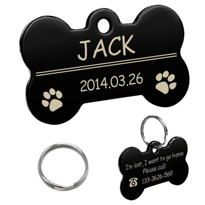 Personalized Dog Cat ID Tag