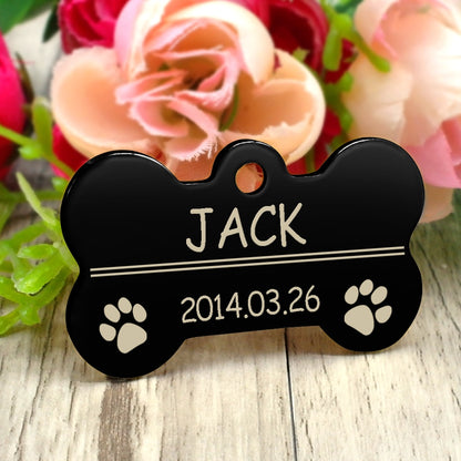 Personalized Dog Cat ID Tag