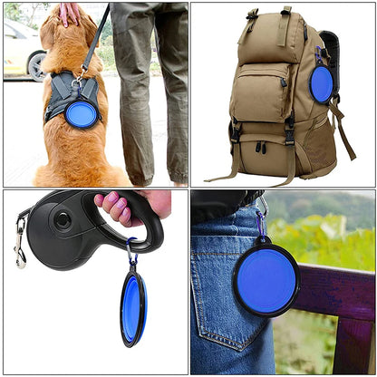 Petique Joy, petiquejoy.com Portable Silicone Dog Feeder Bowl