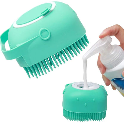 Petique Joy, petiquejoy.com Pet Dog Shampoo Brush