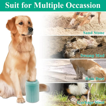 Petique Joy, petiquejoy.com,Soft Silicone Material Pet Foot Wash Cup
